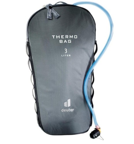 Pokrowiec termiczny na bukłak DEUTER Streamer Thermo Bag 3.0 l black - 2517652