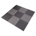 Mata puzzle pod sprzęt sportowy ciemno-szary 9 elementów HMS MP12 - 1071534