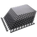Mata puzzle pod sprzęt sportowy ciemno-szary 9 elementów HMS MP12 - 1071536