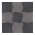 Mata puzzle pod sprzęt sportowy ciemno-szary 9 elementów HMS MP12 - 1071535