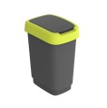 Rotho kosz na śmieci obrotowy TWIST limonkowy 10L - 2517867