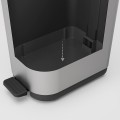 Rotho kosz na śmieci z pedałem RIBO niebieski 35L - 2517888