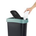 Rotho kosz na śmieci obrotowy TWIST zielony 50L - 2517903