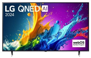 Telewizor LG 65QNED80T3A QNED 65'' 4K Ultra HD WebOS 24 Dolby Digital Plus DVB-T2 Czarny
