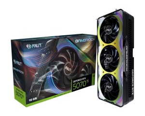 Karta VGA Palit GeForce RTX 5070 Ti GameRock 16GB GDDR7 256bit HDMI 3xDP PCIe5.0