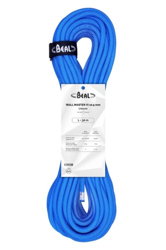 Lina beal wall master unicore 10,5mm 30m - blue BEAL - 2496160