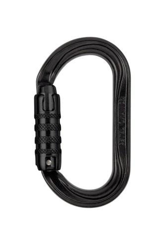 Karabinek oxan triact lock czarny PETZL - 2185130