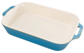 Zwilling STAUB 40508-172-0 Zestaw 3 prostokątnych półmisków ceramicznych - antyczny turkusowy - 1180117