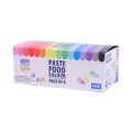 PME Paste Colour 8 Colour Set 200 g Pasta (substancja) Czarny, Niebieski, Brązowy, Zielony, Różowy, Fioletowy, Czerwony, Żółty Sztuczne substancja do barwienia żywności - 2520190