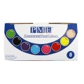 PME Paste Colour 8 Colour Set 200 g Pasta (substancja) Czarny, Niebieski, Brązowy, Zielony, Różowy, Fioletowy, Czerwony, Żółty Sztuczne substancja do barwienia żywności - 2520187