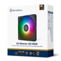 Silverstone SST-AS140B-ARGB system chłodzenia komputerów Obudowa komputera Wentylator 14 cm Czarny 1 szt. - 2521206