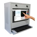 Szafa Techly na komputer przemysłowy PC i monitor dotykowy 22" - 2237933