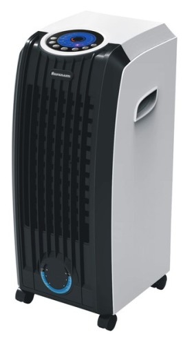 Klimator przenośny Ravanson KR-7010 (60W; 3 prędkości,  przepływ powietrza: 829 m3/h, pilot, możliwość użycia wkładów chłodniczych ICE BOX) - 2522029