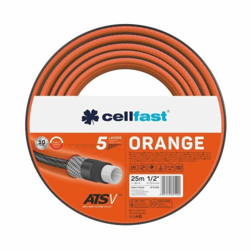 Wąż ogrodowy ORANGE 3/4" 50m CELLFAST - 2524135