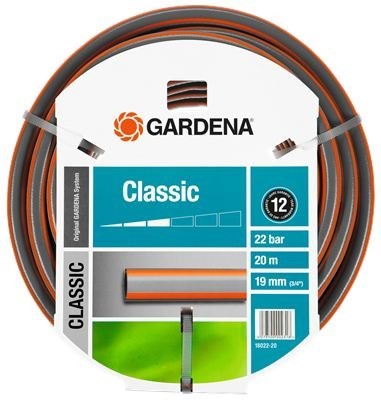 Gardena 18022-20 wąż ogrodowy 20 m Nad ziemią Szary, Pomarańczowy PCW - 2524137