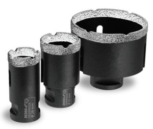 Zestaw koronek diamentowych Vacuum Brazed 28,35,68mm 3 szt.