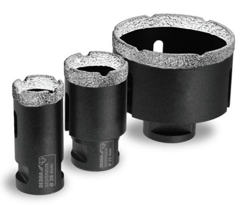 Zestaw koronek diamentowych Vacuum Brazed 28,35,68mm 3 szt. - 2524490