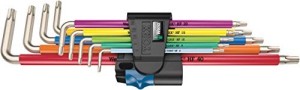 Zestaw kluczy trzpieniowych Torx 3967/9 TX SXL Multicolour
