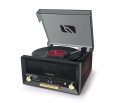 Muse MT112W obrotowy talerz gramofonu Gramofon z napędem pasowym Brązowy Automatyczny - 2524954