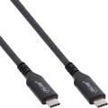 InLine 35901A kabel USB USB4 Gen 3x2 1 m USB C Czarny - 2526538