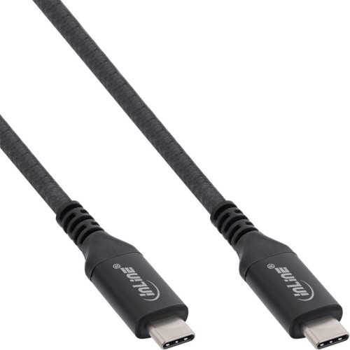 InLine 35901A kabel USB USB4 Gen 3x2 1 m USB C Czarny - 2526538