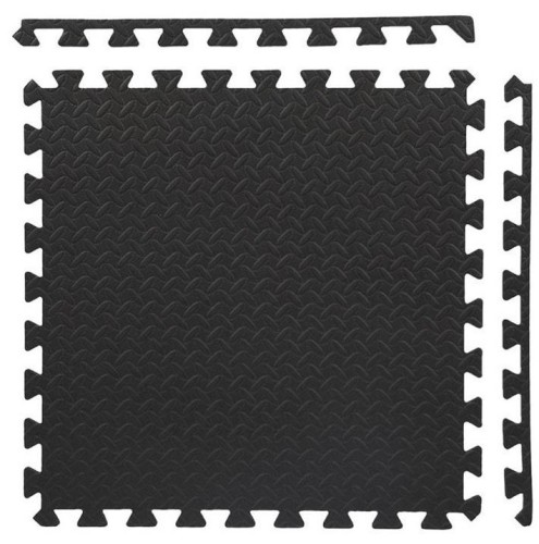 Mata puzzle pod sprzęt sportowy jasno-szary 9 elementów HMS MP12 - 2529317