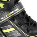 ŁYŻWOROLKI NILS EXTREME NH18191 2W1 CZARNO-LIMONKOWE ROZM. L (39-43) Z WYMIENNĄ PŁOZĄ HOKEJOWĄ - 2263482
