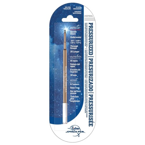 Wkład Fisher Space Pen Medium 1.1 mm, srebrny - 2529698