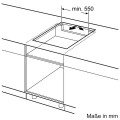 Płyta indukcyjna BOSCH  PXX 675DC1E (4 pola grzejne; czarny) - 1155875
