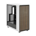 Przezroczysta obudowa Fractal Design North XL RC Chalk TG, Midi-Tower, ATX, Szkło hartowane - białe - 2516665