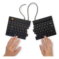 Klawiatura R-Go Split Break ergonomiczna UK-išdestymas juodas - 2538592