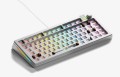 Klawiatura do gier Glorious GMMK 3 Pro 75% Custom Gaming-Tastatur - Barebone, ANSI-Layout, srebrna - 2447904