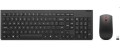 Lenovo 4X31N50752 klawiatura Dołączona myszka Uniwersalne RF Wireless Skandynawia Czarny - 2538631