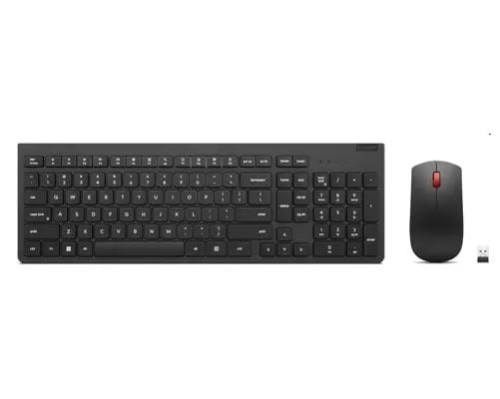 Lenovo 4X31N50752 klawiatura Dołączona myszka Uniwersalne RF Wireless Skandynawia Czarny - 2236796