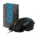 Logitech G G502 Hero myszka Po prawej stronie USB Typu-A Optyczny 25600 DPI - 1067582