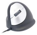 R Go Tools R-Go Pele HE ergonomisch links USB mittel juodas/silb retail - 2538741