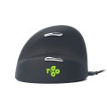 R Go Tools R-Go Pele HE ergonomisch links USB mittel juodas/silb retail - 2463857
