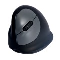 R-Go Pele HE ergonomiczna myszka lewa Bluetooth sidabrina - 2504720