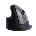 R-Go Pele HE ergonomiczna myszka lewa Bluetooth sidabrina - 2463859