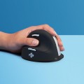 R-Go Tools Ergonomiczna mysz R-Go HE mysz rozmiar duży, leworęczna, bezprzewodowa, czarna - 2447932