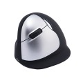 R-Go Tools Ergonomiczna mysz R-Go HE mysz rozmiar duży, leworęczna, bezprzewodowa, czarna - 2463883