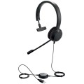 Jabra 4993-823-109 słuchawki/zestaw słuchawkowy Przewodowa Opaska na głowę Biuro/centrum telefoniczne USB Typu-A Czarny - 2242386