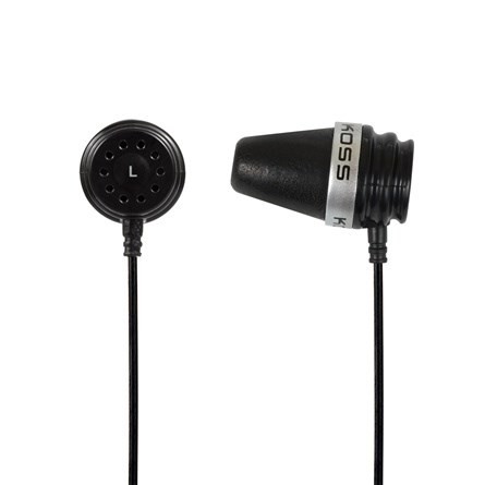 Koss IN THE EAR EARBUDS Słuchawki Przewodowa Douszny Muzyka Czarny - 1923956