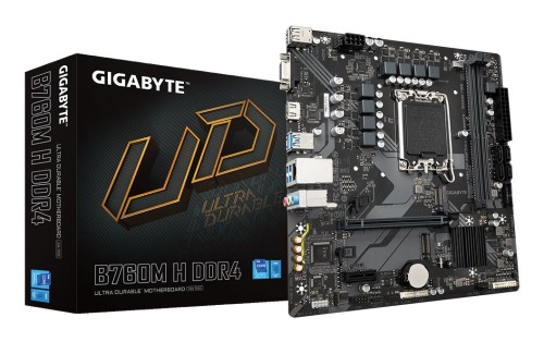 Gigabyte B760M H DDR4 (rev. 1.0) Intel B760 Express LGA 1700 micro ATX - 1925046