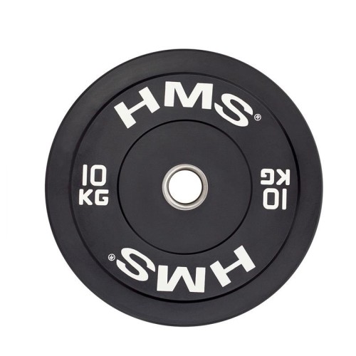 Talerz olimpijski Bumper 10 kg Czarny HMS BBR10 - 2263385