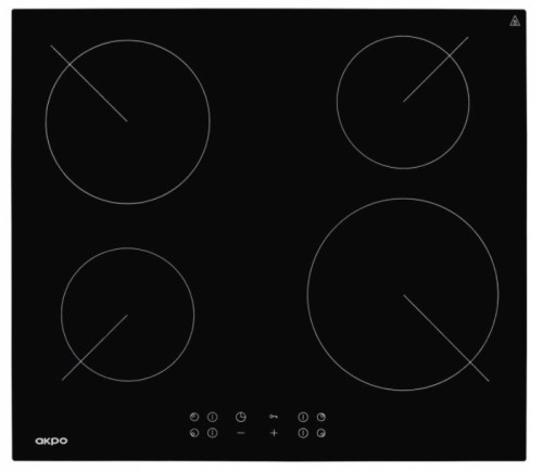Płyta ceramiczna AKPO PKA 58 008/2 czarna - 1309491