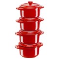 STAUB Zestaw 4 garnków ceramicznych 40508-158-0  Gift Giving - 998380