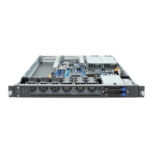 Platforma Gigabyte Rack (1U) E133-C10-AAG1 AMD Epyc 4004/Ryzen 7000 (2x 2,5" SATA HS, 1xM.2, 2x1Gbe, IPMI, 1+1 800W) - 2504966
