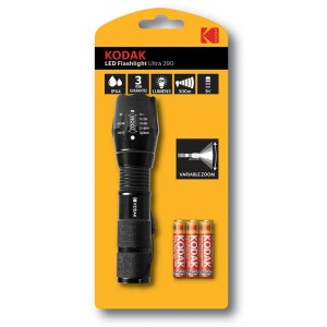 KODAK LATARKA LED FLASHLIGHT ULTRA 290 + 3XR3