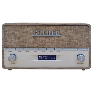 Radio przenośne cyfrowe Denver DAB-36LW brązowy, biały